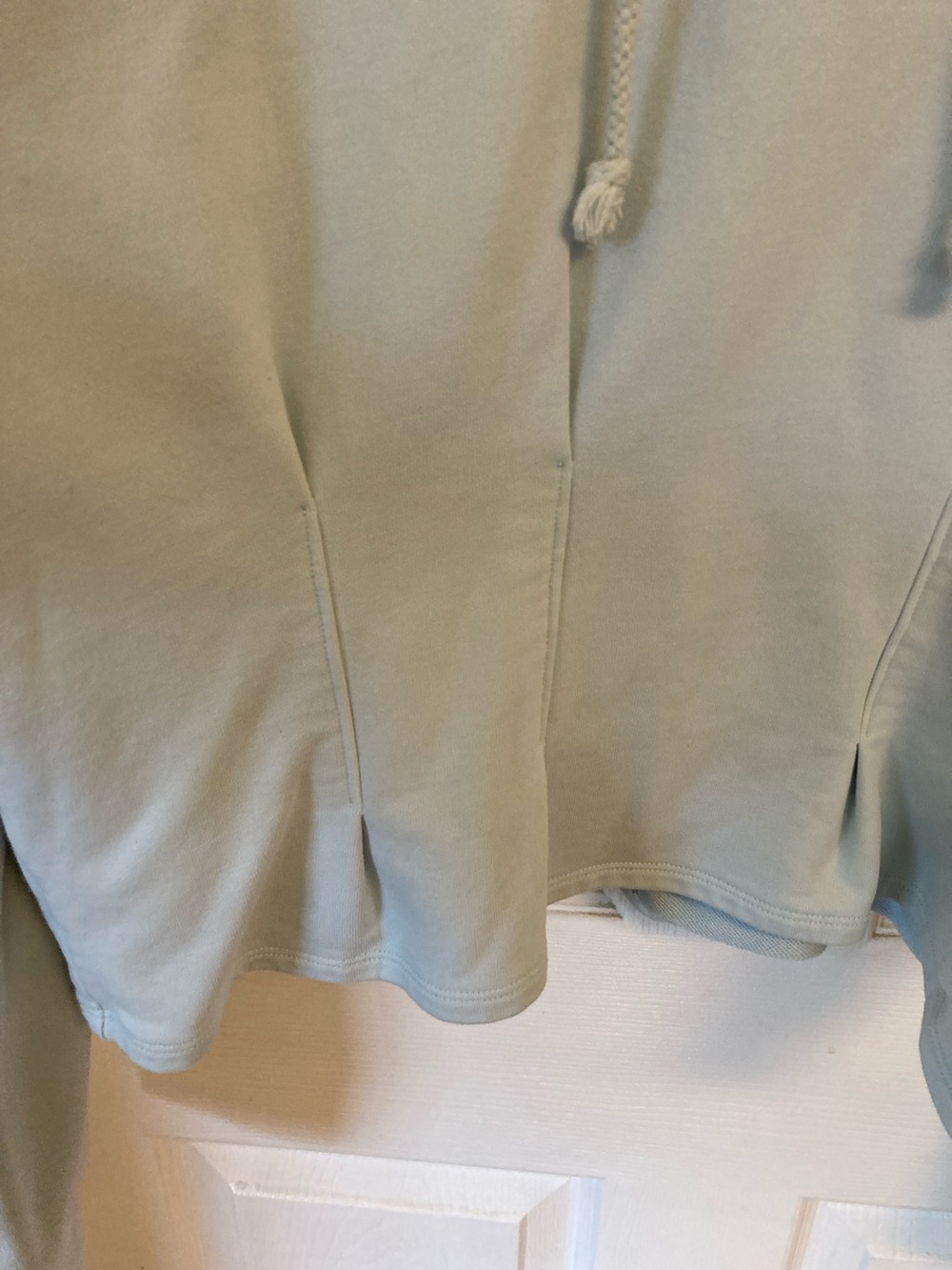 Light Blue Fabletics Hoodie Sweatshirt - Picture 4 of 7